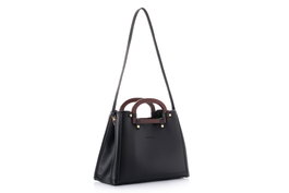 Lucky Bees Bolso de Mano Negro